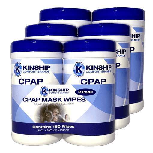 3 CPAP Mask Wipes Packs of 2