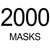 2000 Masks 50x50 2