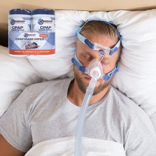 1 CPAP Mask Wipes Clean CPAP Machines Kinship Comfort Brands