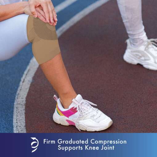 Knee Braces with Graduated Compression