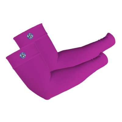 Arm Compression Sleeves 1 Pair Pack Bright Pink